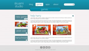 new blog - games page